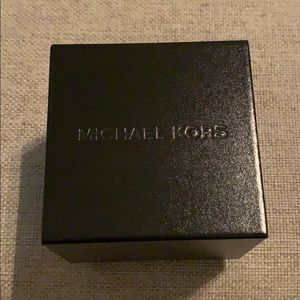 Michael Kors stainless oversized watch